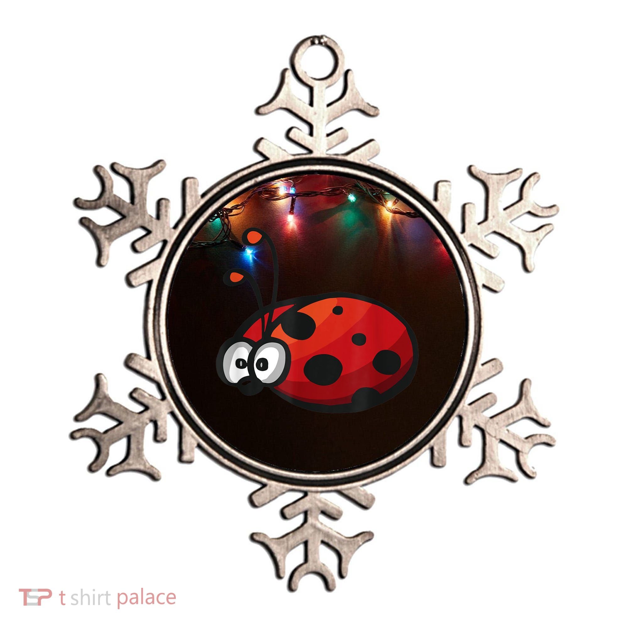 Cute Ladybug Squad I Love Ladybugs Birthday Bugs Nature Gift Ornament