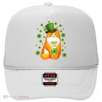 Cute Lucky St PatrickS Day Orange Tabby Cat Hat thumb 0