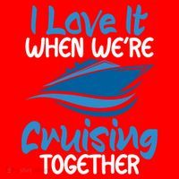 Cruise Lovers S I Love It When We're Cruisin Together Meaningful Gift Santa Hat thumb 1