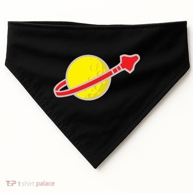 Classic Spaceman Rocket USA-Made Doggie Bandana