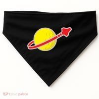 Classic Spaceman Rocket USA-Made Doggie Bandana thumb 0