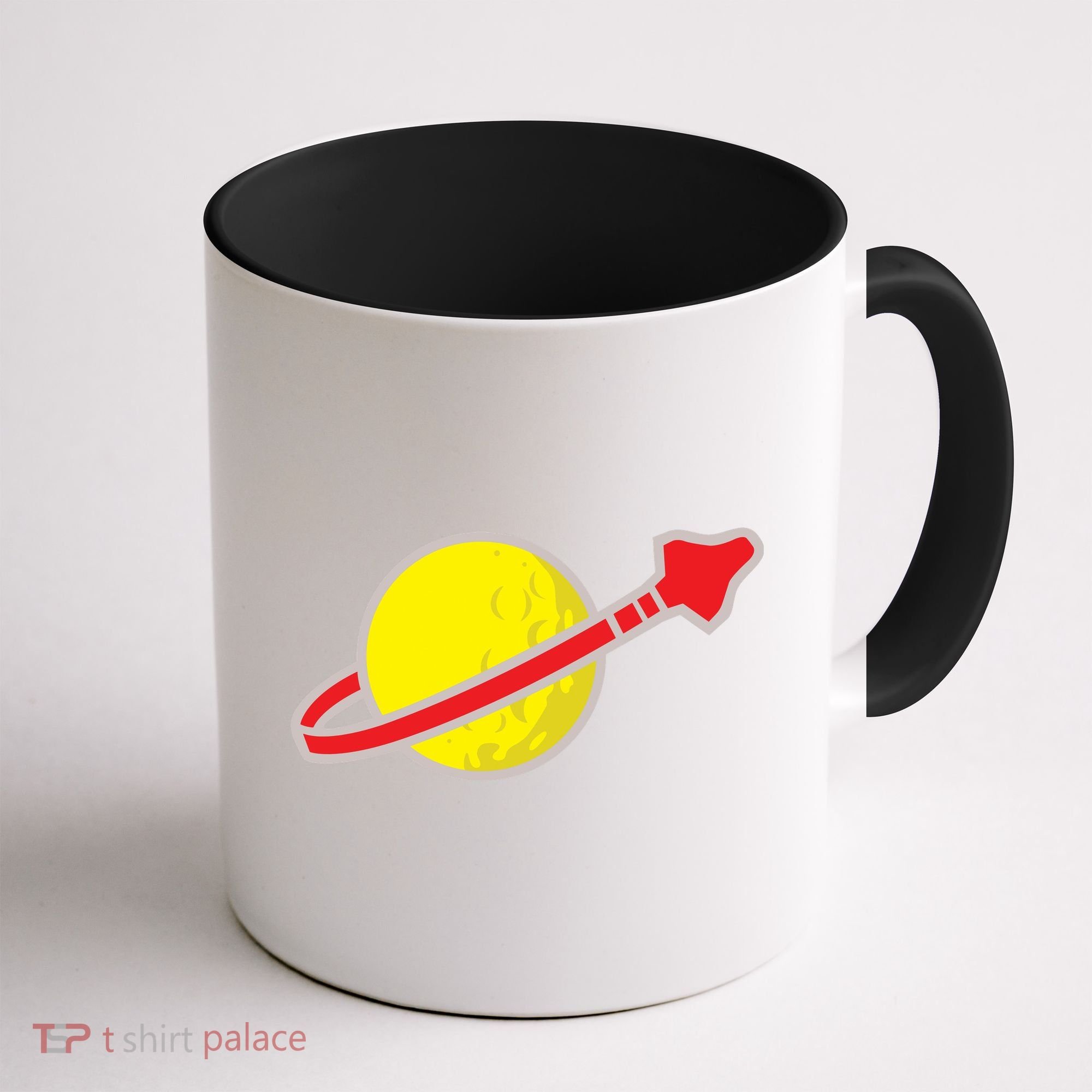 Classic Spaceman Rocket Coffee Mug
