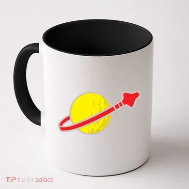 Classic Spaceman Rocket Coffee Mug