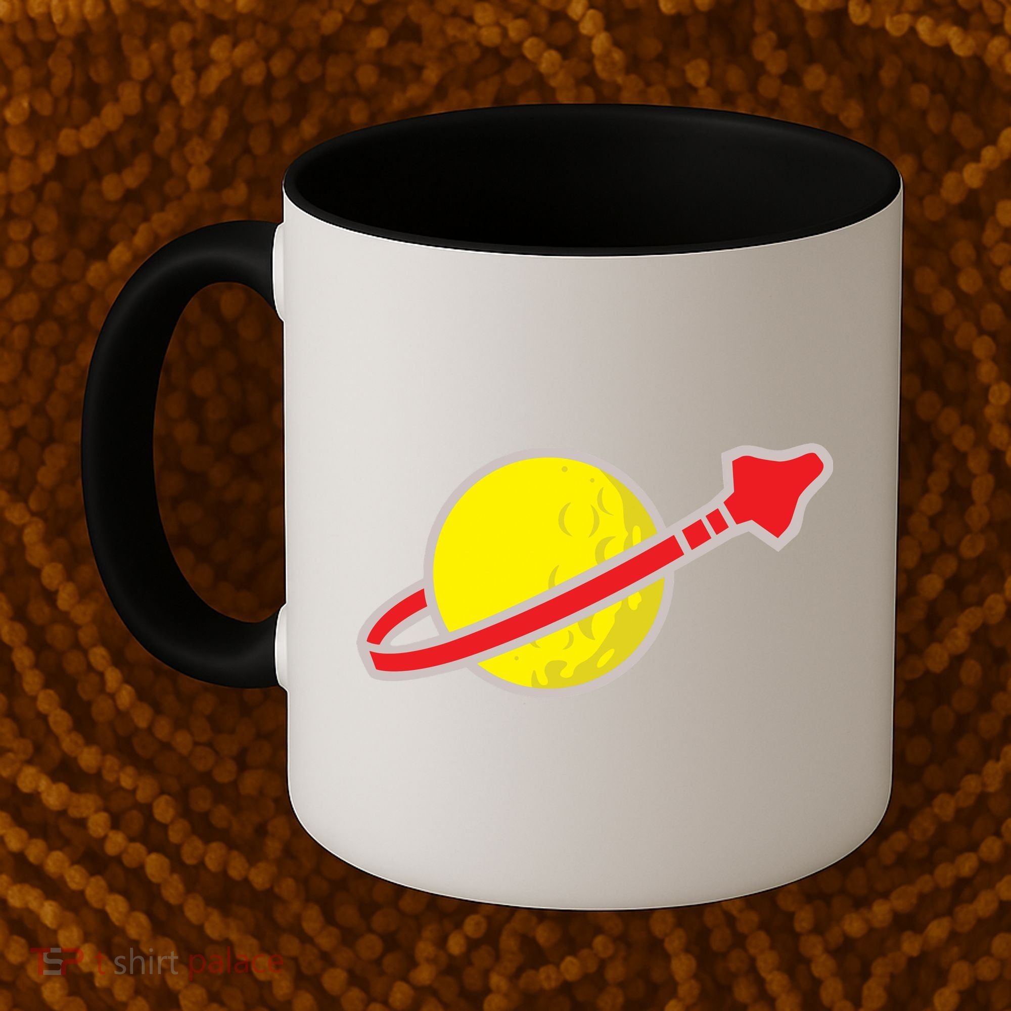 Classic Spaceman Rocket Coffee Mug