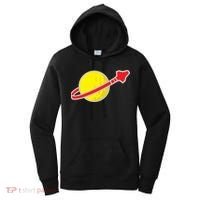 Classic Spaceman Rocket Women's Hoodie thumb 0
