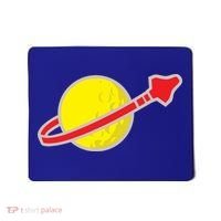 Classic Spaceman Rocket Mousepad thumb 0