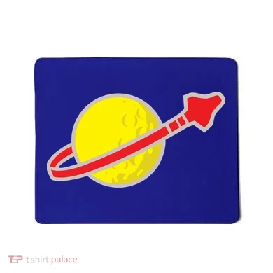 Classic Spaceman Rocket Mousepad
