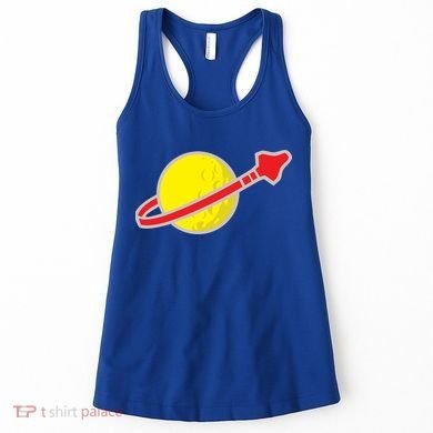 Classic Spaceman Rocket Women's Tank Top