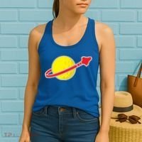 Classic Spaceman Rocket Women's Tank Top thumb 2