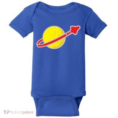Classic Spaceman Rocket Baby Bodysuit