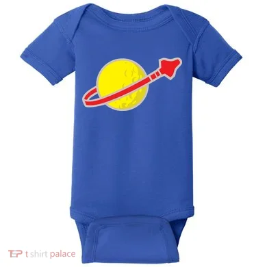 Classic Spaceman Rocket Baby Bodysuit