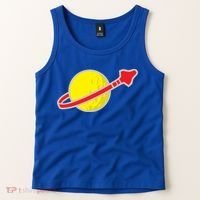 Classic Spaceman Rocket Tank Top thumb 2