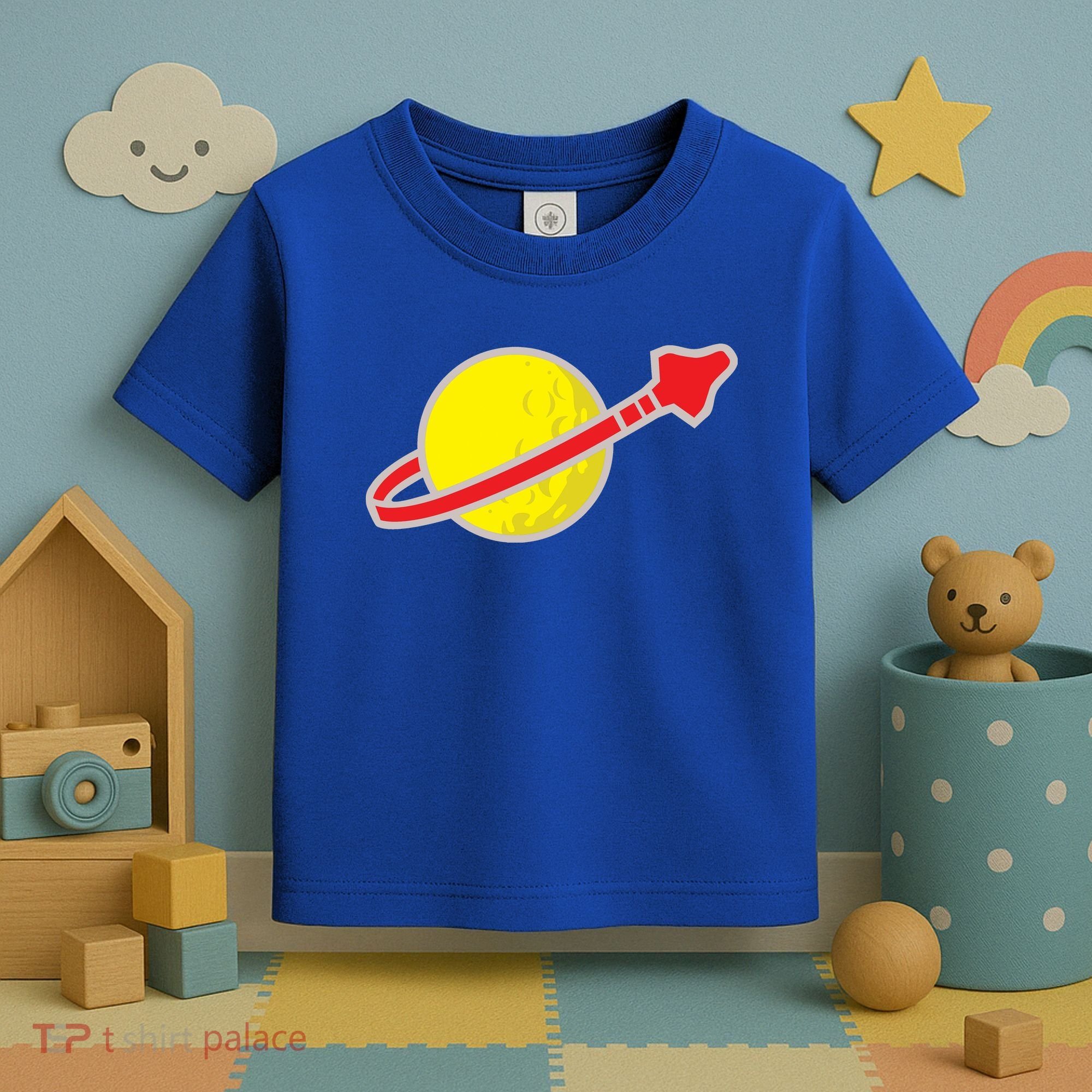 Classic Spaceman Rocket Toddler T-Shirt