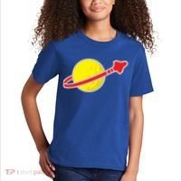 Classic Spaceman Rocket Kids T-Shirt thumb 2