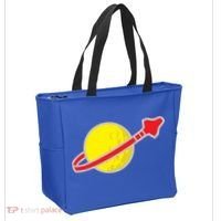 Classic Spaceman Rocket Tote Bag thumb 2