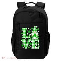 Cute Love St Patrick's Day Lucky Shamrock Gnome Backpack thumb 0