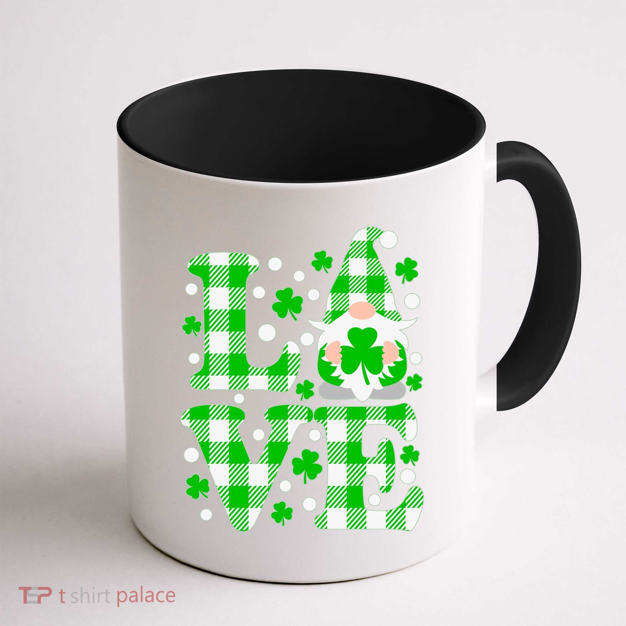 Cute Love St Patrick's Day Lucky Shamrock Gnome Coffee Mug