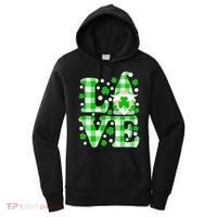 Cute Love St Patrick's Day Lucky Shamrock Gnome Women's Hoodie thumb 0