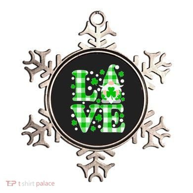 Cute Love St Patrick's Day Lucky Shamrock Gnome Ornament