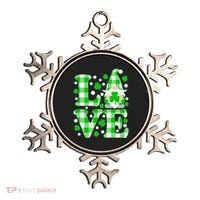 Cute Love St Patrick's Day Lucky Shamrock Gnome Ornament thumb 0