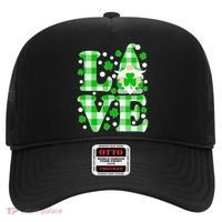 Cute Love St Patrick's Day Lucky Shamrock Gnome Hat thumb 0