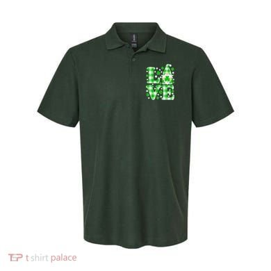 Cute Love St Patrick's Day Lucky Shamrock Gnome Polo