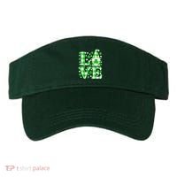 Cute Love St Patrick's Day Lucky Shamrock Gnome Visor thumb 0