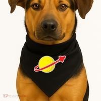 Classic Logo Space USA-Made Doggie Bandana thumb 1