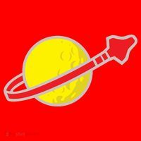 Classic Logo Space Santa Hat thumb 1