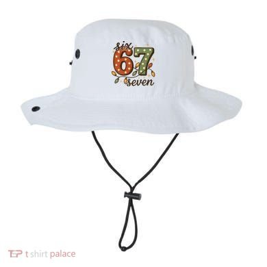 Christmas Lights Six Seven Funny 67 Meme Festive Vintage Bucket Hat
