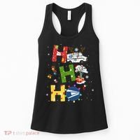 Christmas Lighting Santa Claus Ho Ho Ho Postal Worker Women's Tank Top thumb 0