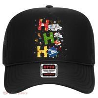 Christmas Lighting Santa Claus Ho Ho Ho Postal Worker Hat thumb 0