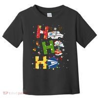 Christmas Lighting Santa Claus Ho Ho Ho Postal Worker Toddler T-Shirt thumb 0