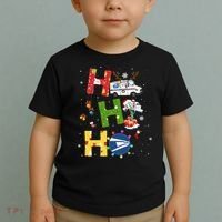 Christmas Lighting Santa Claus Ho Ho Ho Postal Worker Toddler T-Shirt thumb 2