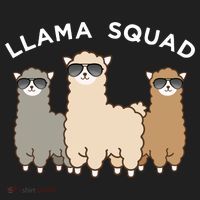 Cool Llama Squad Funny Gift Cria Herd Of Llamas Apparel Beanie thumb 2