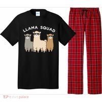 Cool Llama Squad Funny Gift Cria Herd Of Llamas Apparel Pajama Set thumb 0