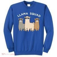 Cool Llama Squad Funny Gift Cria Herd Of Llamas Apparel Sweatshirt thumb 0