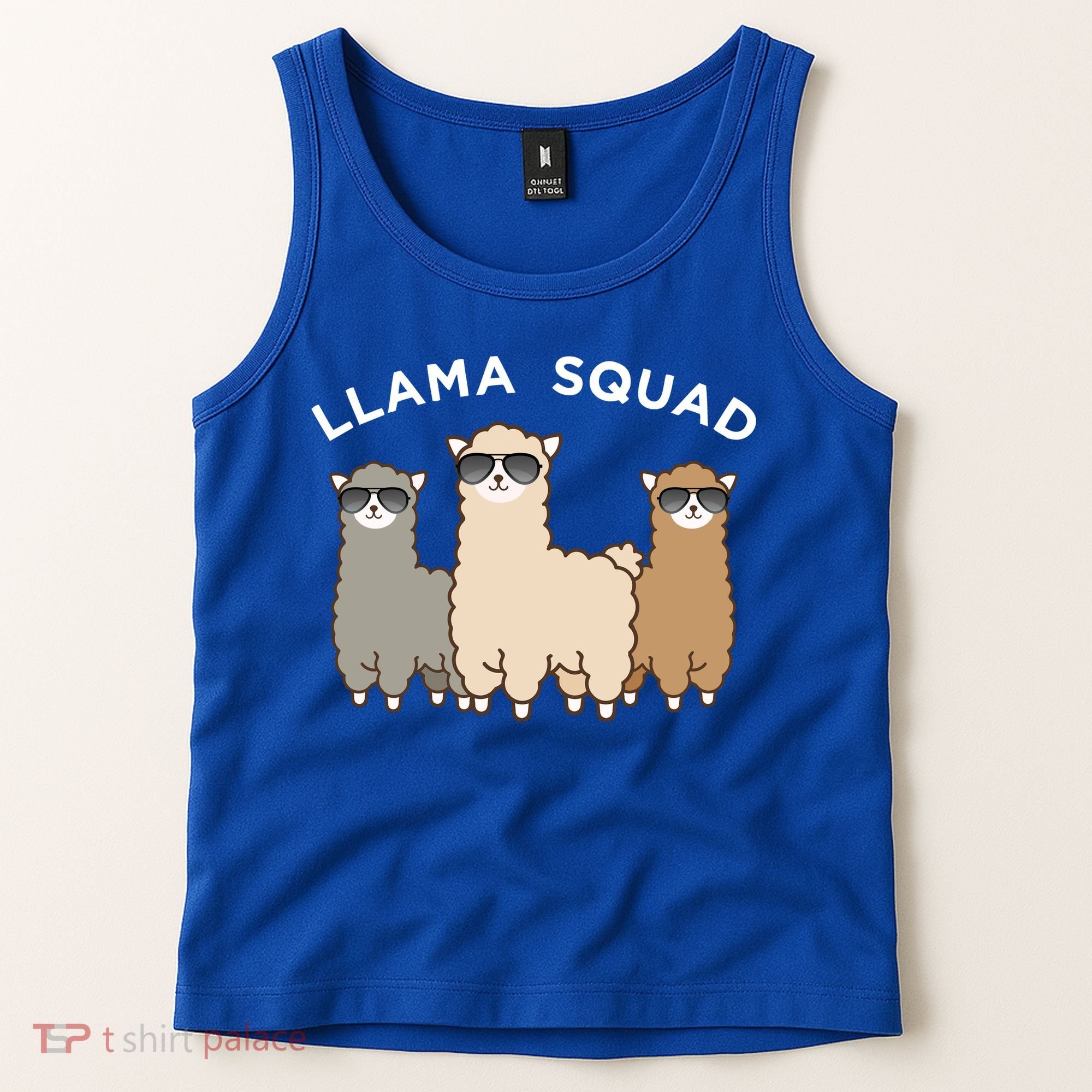 Cool Llama Squad Funny Gift Cria Herd Of Llamas Apparel Tank Top