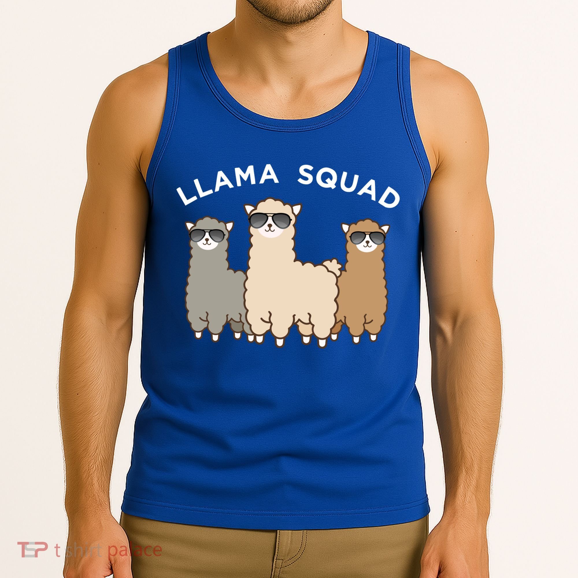 Cool Llama Squad Funny Gift Cria Herd Of Llamas Apparel Tank Top