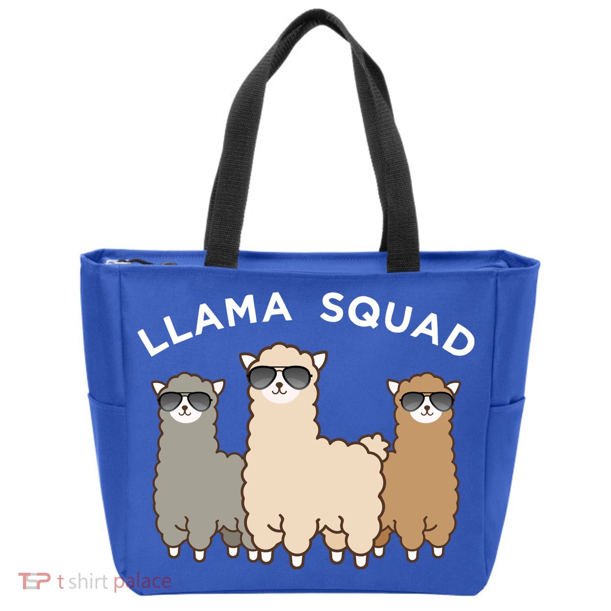 Cool Llama Squad Funny Gift Cria Herd Of Llamas Apparel Tote Bag