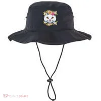 Cat Lover Spring Floral Gift Bucket Hat thumb 0