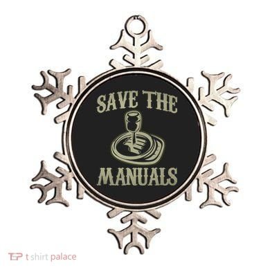 Car Lover Save The Manuals Stick Shift Ornament