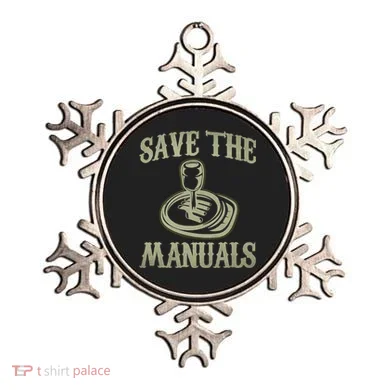 Car Lover Save The Manuals Stick Shift Ornament