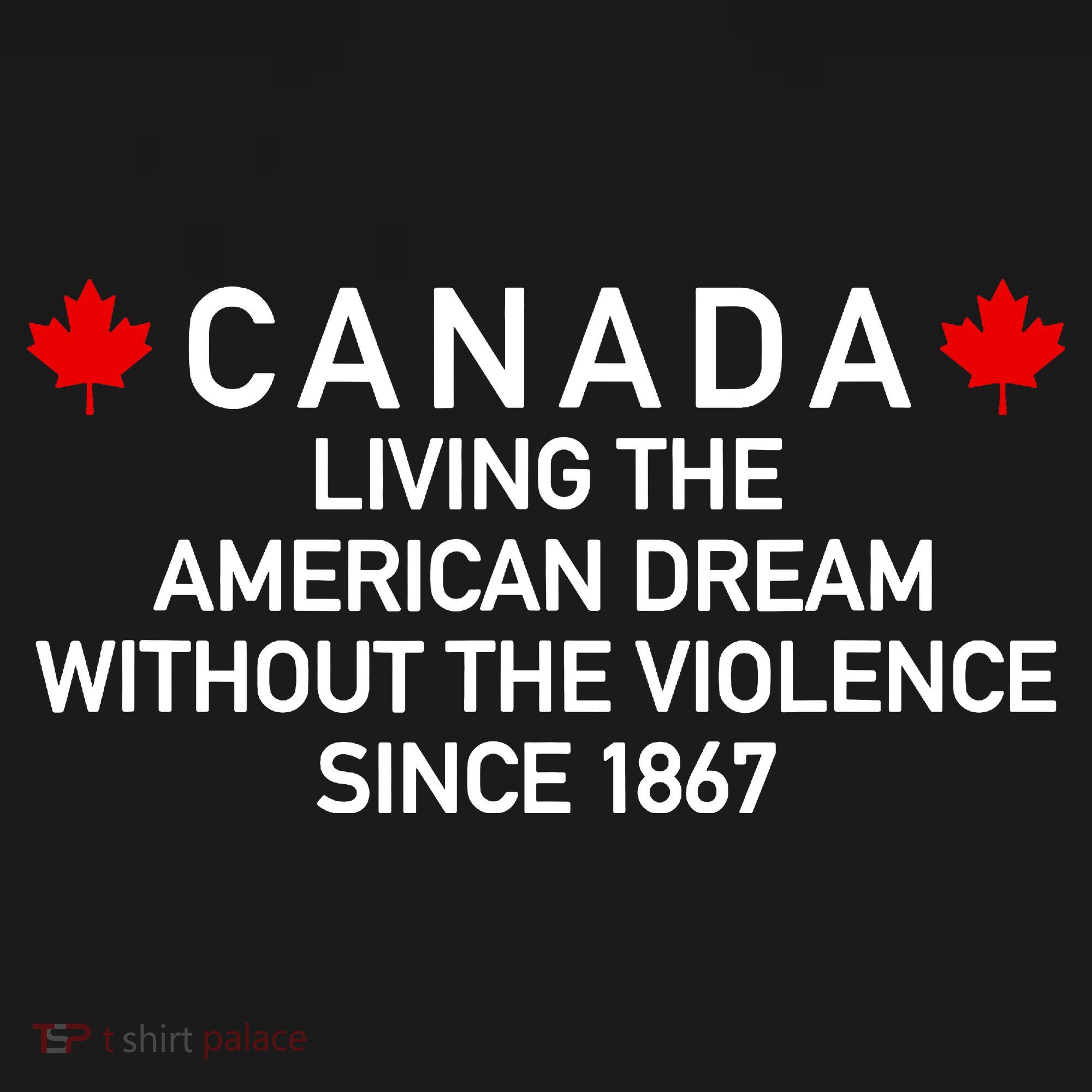 Canada Living The American Dream The Violence Since 1867 Ornament