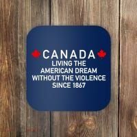 Canada Living The American Dream The Violence Since 1867 Coaster thumb 0