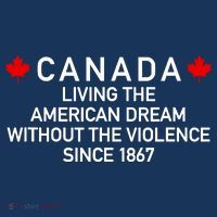 Canada Living The American Dream The Violence Since 1867 Women's Tank Top thumb 5