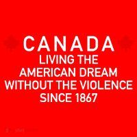 Canada Living The American Dream The Violence Since 1867 Santa Hat thumb 1