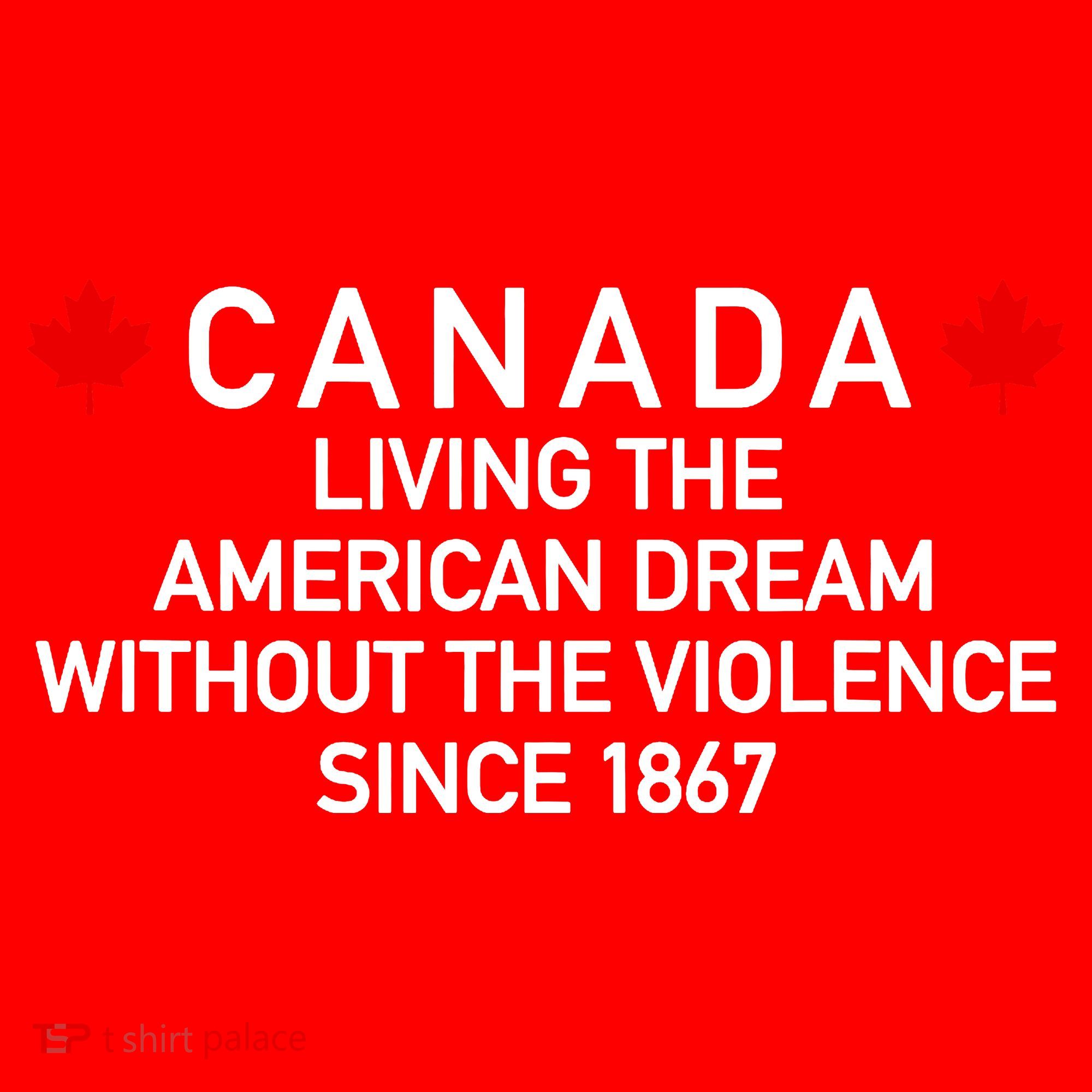 Canada Living The American Dream The Violence Since 1867 Santa Hat