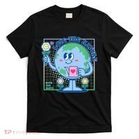 Cute Love The Nature Save The Earth Celebrate Earth Day T-Shirt thumb 0