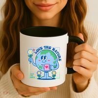 Cute Love The Nature Save The Earth Celebrate Earth Day Coffee Mug thumb 3